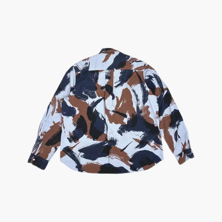 Kenzo KENZO SS22 Paint Splotch Long Sleeve Shirt 0079 Size US M / EU 48-50 / 2 - 3 Thumbnail