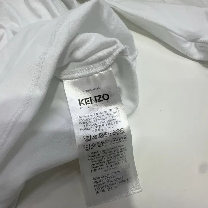 Kenzo KENZO BOKE Floral Logo Embroidered T-Shirt 0079 Size US L / EU 52-54 / 3 - 6 Thumbnail
