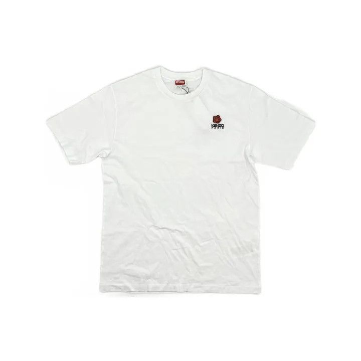 Kenzo KENZO BOKE Floral Logo Embroidered T-Shirt 0079 Size US L / EU 52-54 / 3 - 2 Thumbnail