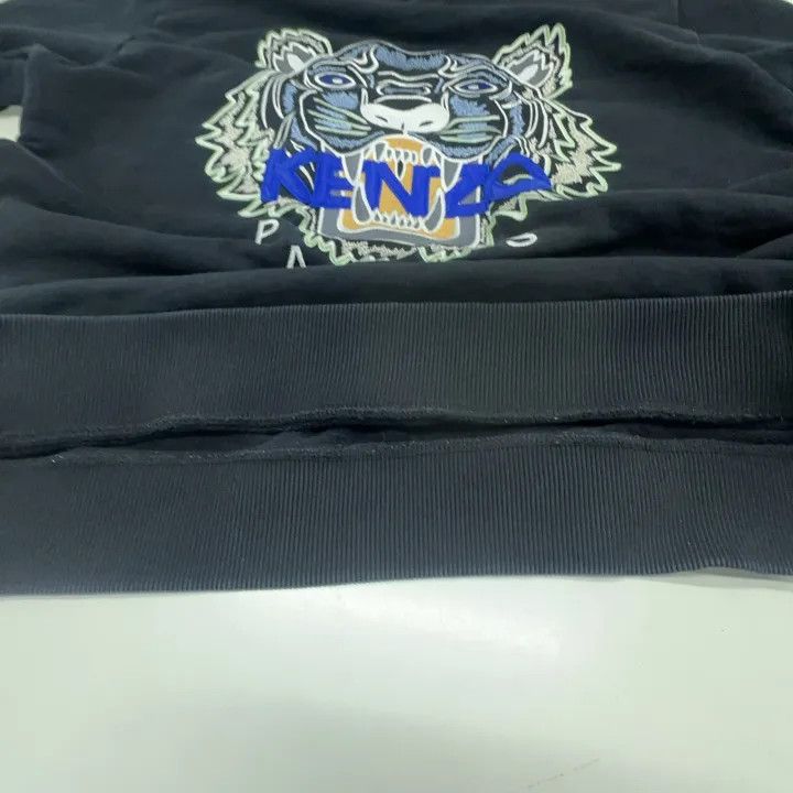 Kenzo KENZO Black Tiger Print Sweatshirt for Men 0079 Size US L / EU 52-54 / 3 - 7 Thumbnail