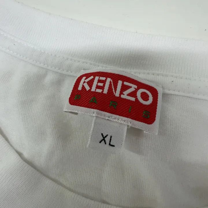 Kenzo KENZO Logo Print Loose Short Sleeve T-Shirt 0079 Size US XL / EU 56 / 4 - 5 Thumbnail