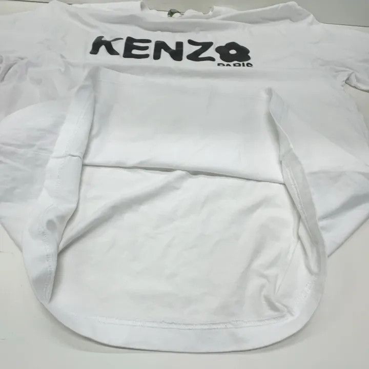Kenzo KENZO Logo Print Loose Short Sleeve T-Shirt 0079 Size US XL / EU 56 / 4 - 10 Thumbnail