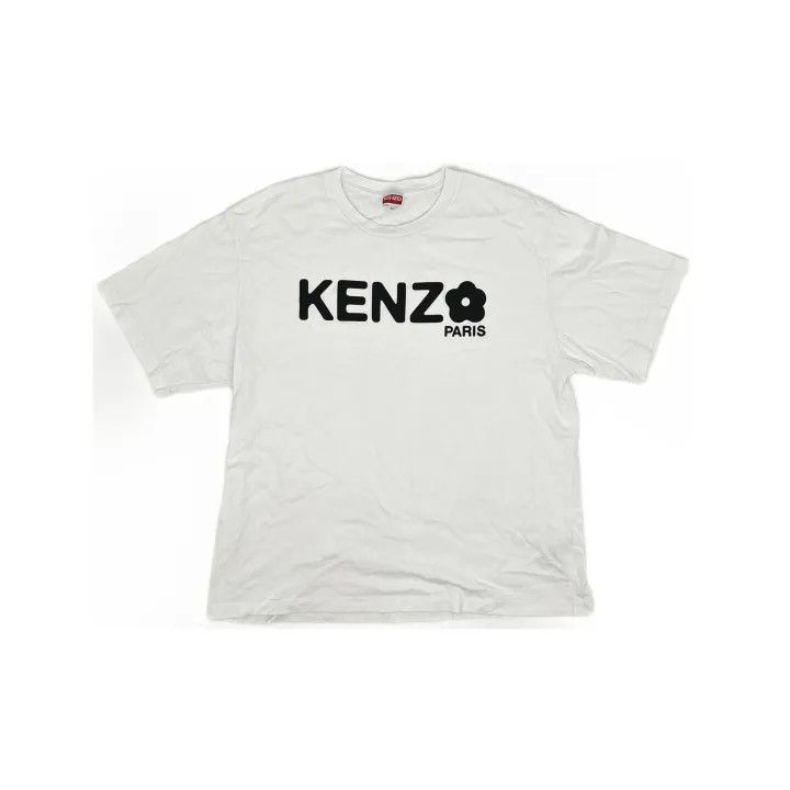 Kenzo KENZO Logo Print Loose Short Sleeve T-Shirt 0079 Size US XL / EU 56 / 4 - 2 Thumbnail