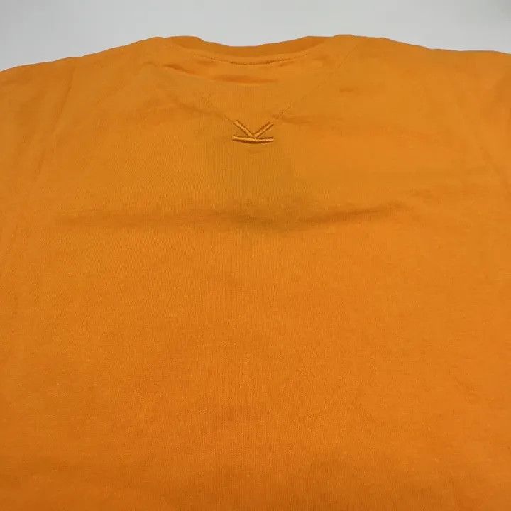 Kenzo KENZO Logo Print Orange Short Sleeve T-Shirt 0079 Size US XS / EU 42 / 0 - 4 Thumbnail