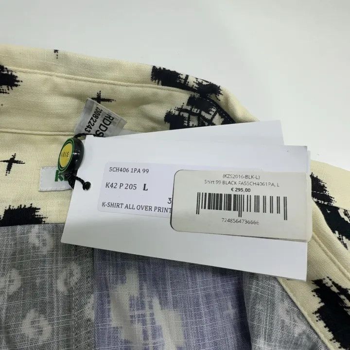Kenzo KENZO Colorful Print Long Sleeve Shirt for Men 0079 Size US L / EU 52-54 / 3 - 6 Thumbnail