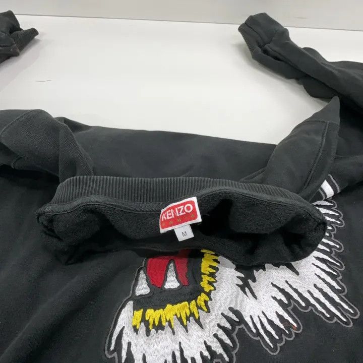 Kenzo KENZO Animal Graphic Embroidered Sweatshirt for Men 0079 Size US M / EU 48-50 / 2 - 7 Thumbnail