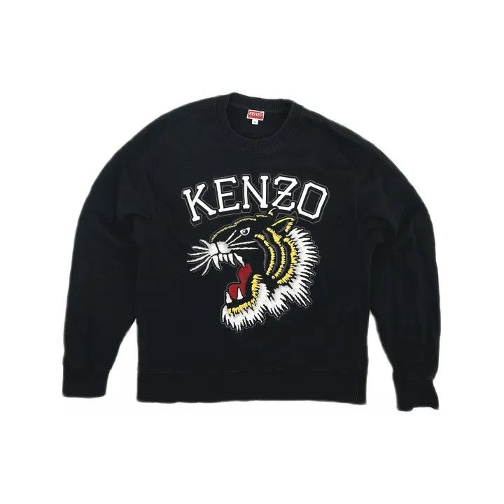 Kenzo KENZO Animal Graphic Embroidered Sweatshirt for Men 0079 Size US M / EU 48-50 / 2 - 2 Thumbnail