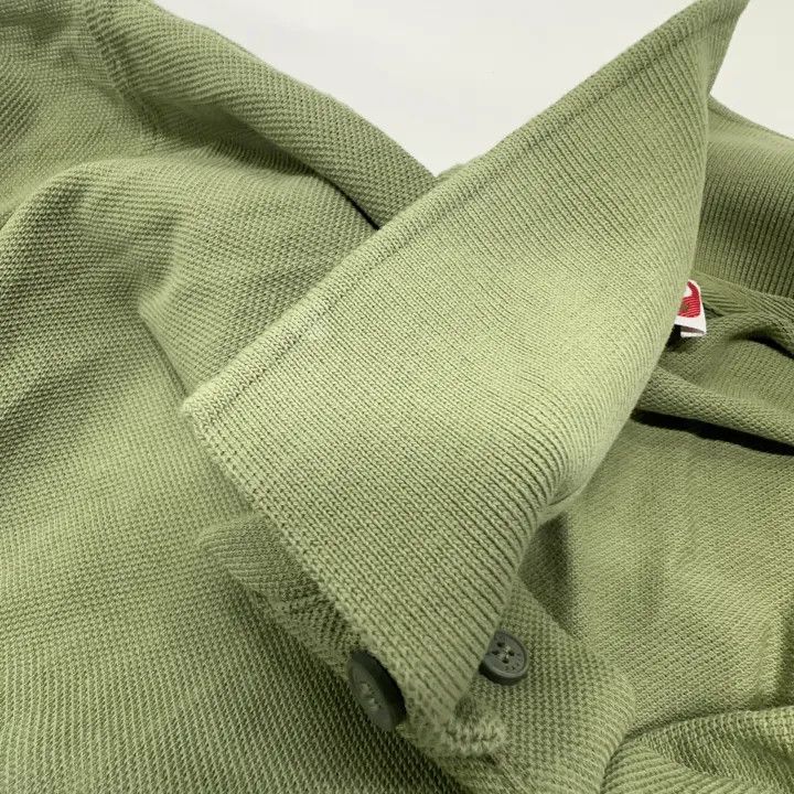 Kenzo KENZO Green Logo Embroidered Short Sleeve Polo 0079 Size US M / EU 48-50 / 2 - 6 Thumbnail