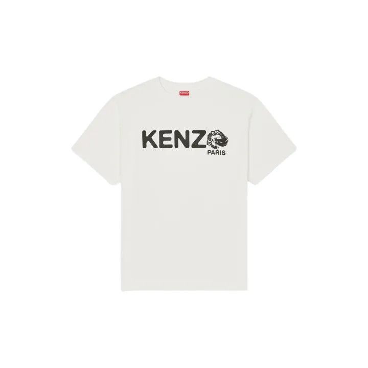 Kenzo Kenzo Logo Printed Relaxed Fit T-Shirt 0079 Size US L / EU 52-54 / 3 - 2 Thumbnail