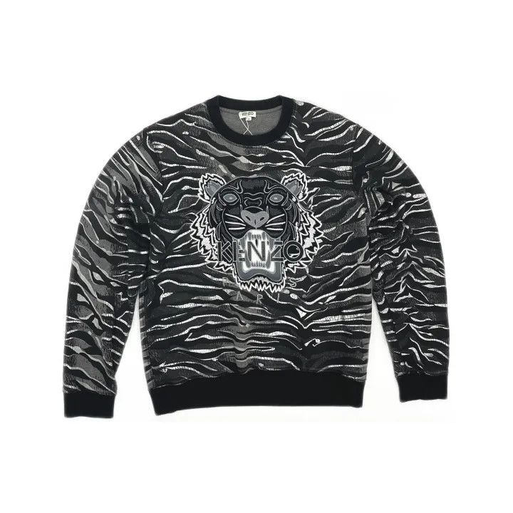 Kenzo KENZO Stylish Casual Graphic Sweatshirt 0079 Size US M / EU 48-50 / 2 - 2 Thumbnail