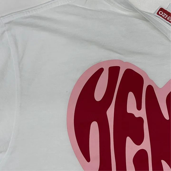 Kenzo Kenzo Heart Graphic Short Sleeve T-Shirt 0079 Size US L / EU 52-54 / 3 - 8 Thumbnail