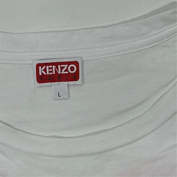Kenzo Kenzo Heart Graphic Short Sleeve T-Shirt 0079 Size US L / EU 52-54 / 3 - 3 Thumbnail