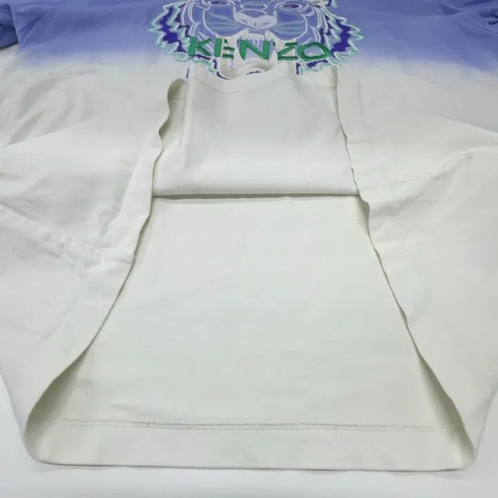 Kenzo KENZO Gradient Tiger Embroidery Short Sleeve T-Shirt 0079 Size US M / EU 48-50 / 2 - 8 Thumbnail