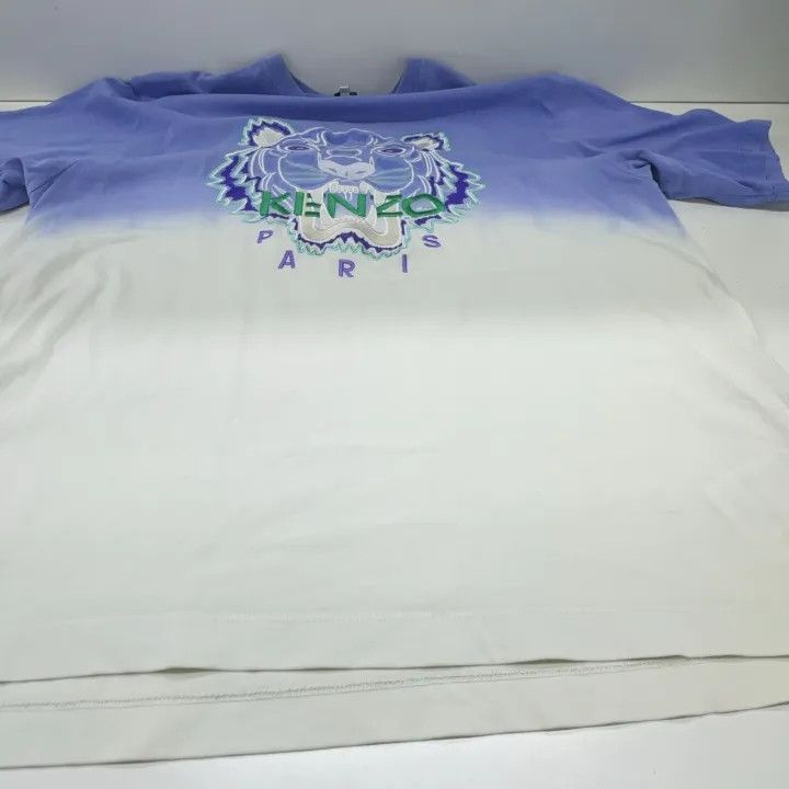 Kenzo KENZO Gradient Tiger Embroidery Short Sleeve T-Shirt 0079 Size US M / EU 48-50 / 2 - 7 Thumbnail