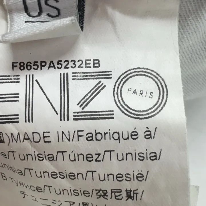 Kenzo KENZO Casual Solid Color Denim Pants 0079 Size US 33 - 5 Thumbnail