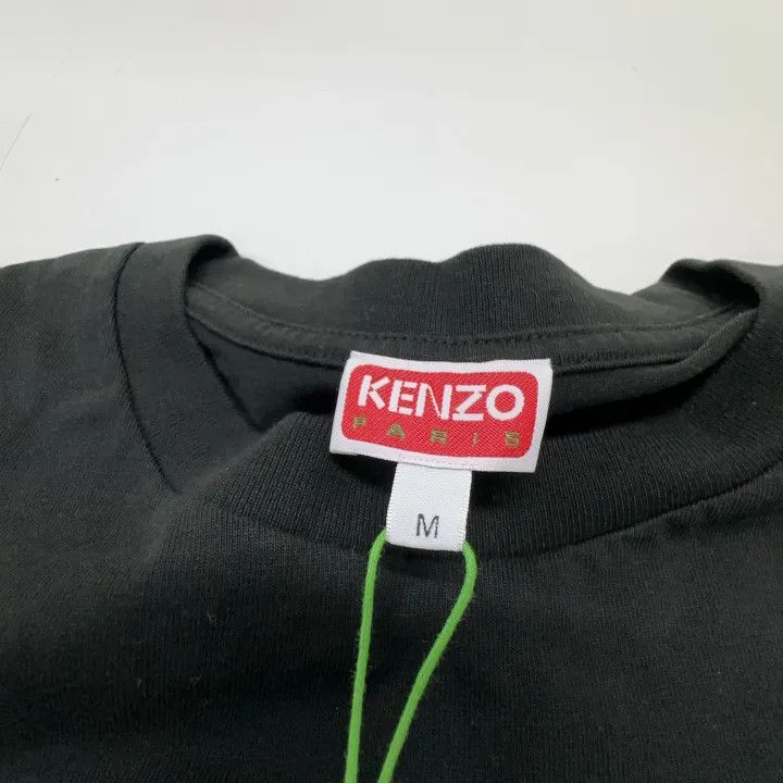Kenzo Kenzo Black Logo Print Short Sleeve T-Shirt 0079 Size US M / EU 48-50 / 2 - 4 Thumbnail