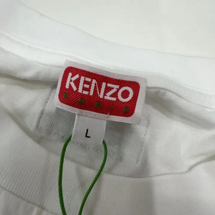 Kenzo KENZO Tiger Logo Loose-Fit T-Shirt 0079 Size US L / EU 52-54 / 3 - 6 Thumbnail