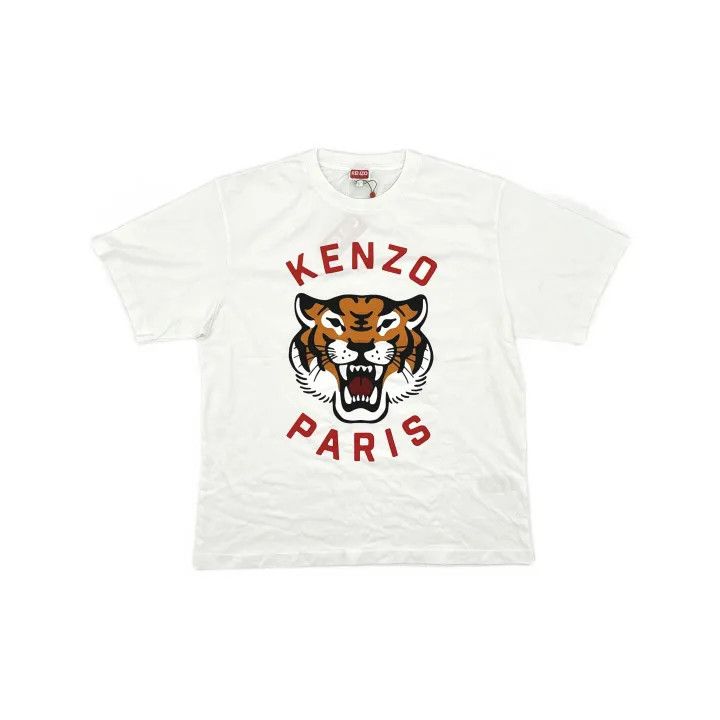 Kenzo KENZO Tiger Logo Loose-Fit T-Shirt 0079 Size US L / EU 52-54 / 3 - 2 Thumbnail