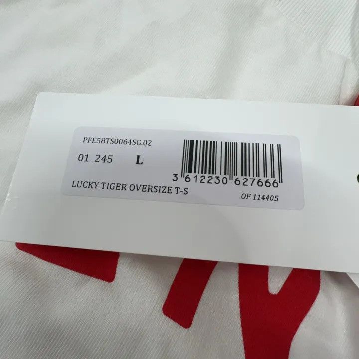 Kenzo KENZO Tiger Logo Loose-Fit T-Shirt 0079 Size US L / EU 52-54 / 3 - 5 Thumbnail