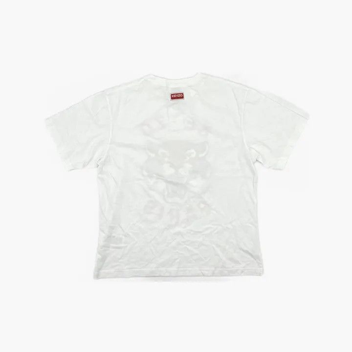 Kenzo KENZO SS24 Logo Tiger Print T-Shirt 0079 Size US L / EU 52-54 / 3 - 3 Thumbnail