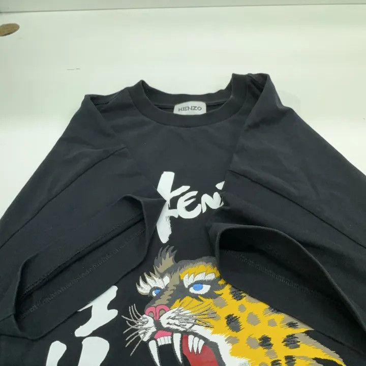 Kenzo KENZO x Kansai Yamamoto Black Graphic T-Shirt 0079 Size US XS / EU 42 / 0 - 8 Thumbnail