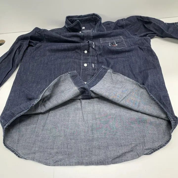 Kenzo KENZO Dark Gray Casual Long Sleeve Shirt 0079 Size US L / EU 52-54 / 3 - 9 Thumbnail