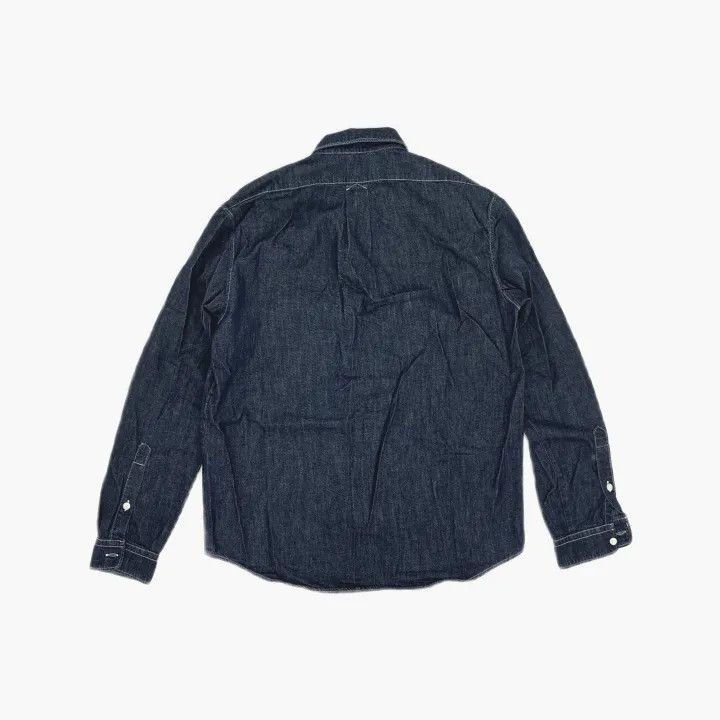 Kenzo KENZO Dark Gray Casual Long Sleeve Shirt 0079 Size US L / EU 52-54 / 3 - 3 Thumbnail
