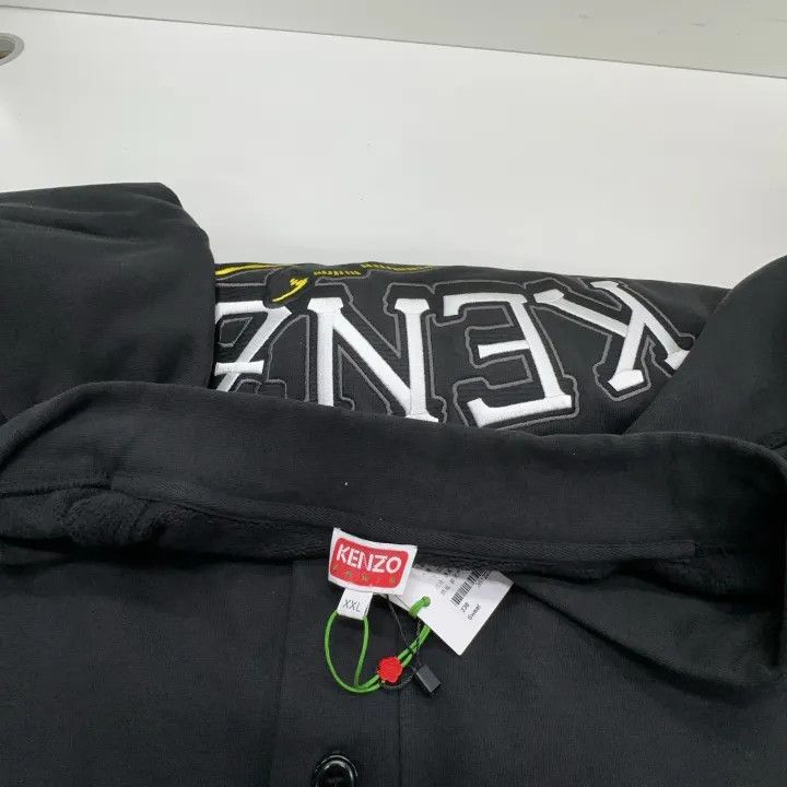 Kenzo KENZO Black Letter Tiger Pattern Cardigan 0079 Size US XXL / EU 58 / 5 - 7 Thumbnail