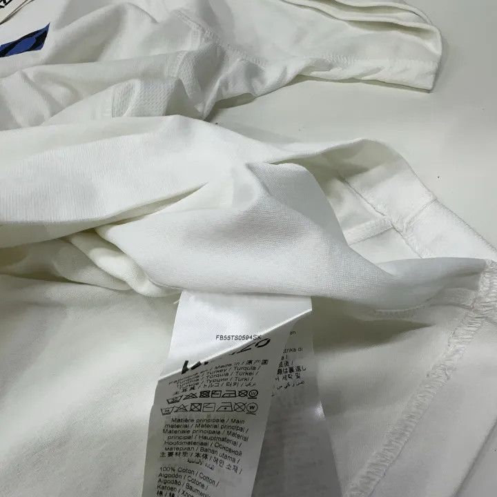 Kenzo KENZO SS21 White Logo Short Sleeve T-Shirt 0079 Size US L / EU 52-54 / 3 - 4 Thumbnail