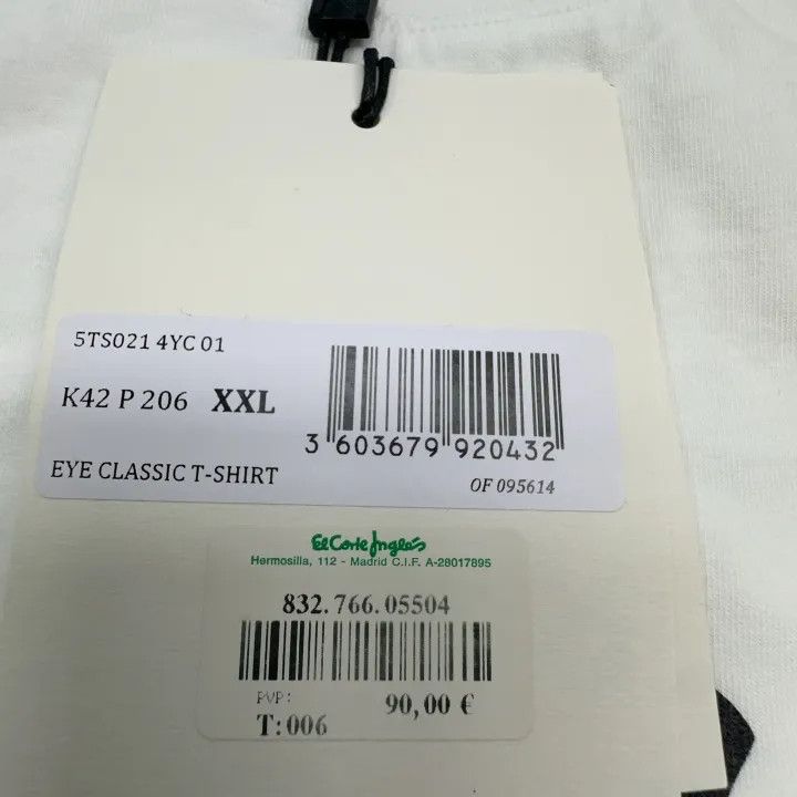 Kenzo KENZO Eye Logo Graphic Tee for Men 0079 Size US XXL / EU 58 / 5 - 6 Thumbnail