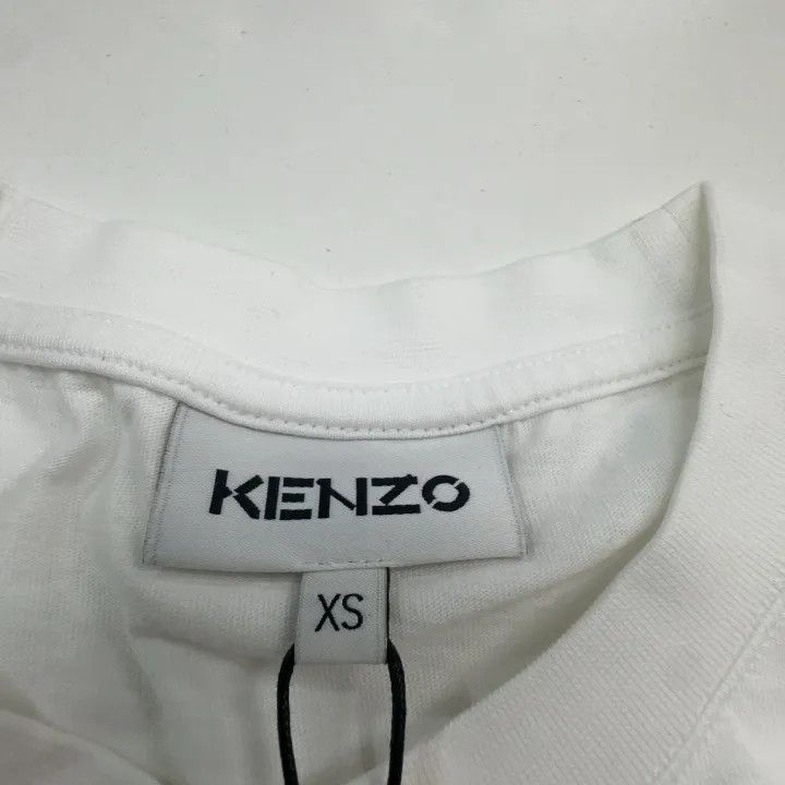 Kenzo KENZO Eye Print White Short Sleeve T-Shirt 0079 Size US XS / EU 42 / 0 - 5 Thumbnail