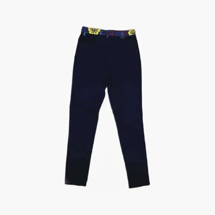 Kenzo KENZO Casual Chic Floral Straight-Leg Pants 0079 Size US 28 / EU 44 - 3 Thumbnail