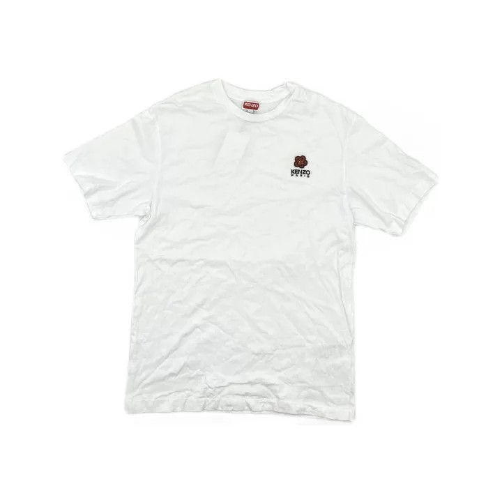 Kenzo KENZO BOKE Floral Embroidered Logo T-Shirt 0079 Size US S / EU 44-46 / 1 - 2 Thumbnail