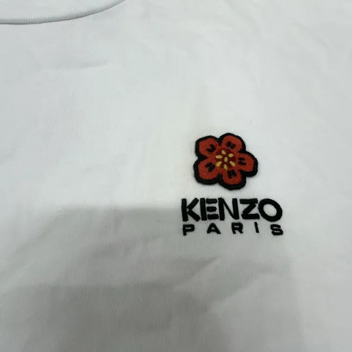Kenzo KENZO BOKE Floral Embroidered Logo T-Shirt 0079 Size US S / EU 44-46 / 1 - 7 Thumbnail