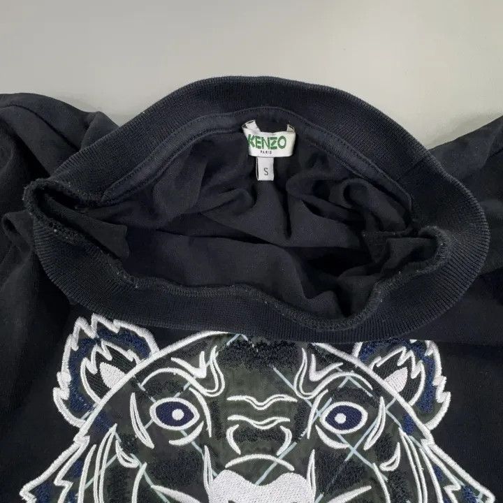 Kenzo KENZO Black Short Sleeve T-Shirt with Embroidery 0079 Size US S / EU 44-46 / 1 - 6 Thumbnail