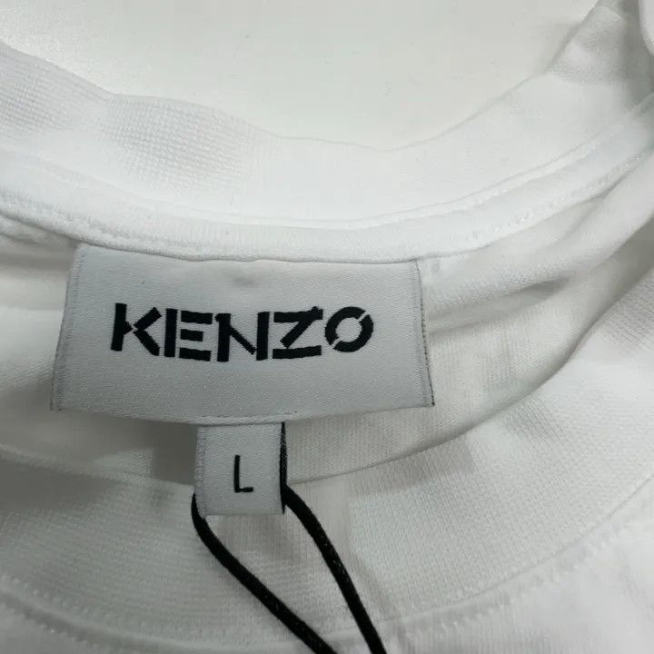 Kenzo Kenzo Eye Print White Short Sleeve T-Shirt 0079 Size US L / EU 52-54 / 3 - 6 Thumbnail