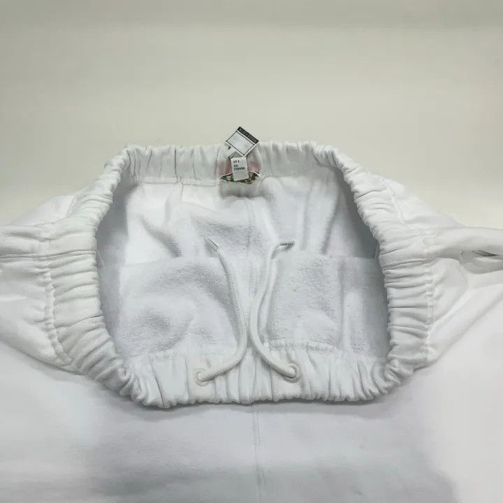 Kenzo KENZO Logo Print Casual White Shorts 0079 Size US 30 / EU 46 - 7 Thumbnail