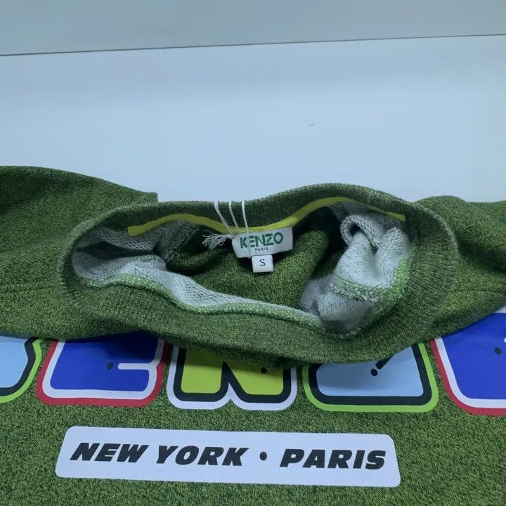Kenzo KENZO Casual Olive Green Printed Sweatshirt 0079 Size US S / EU 44-46 / 1 - 7 Thumbnail