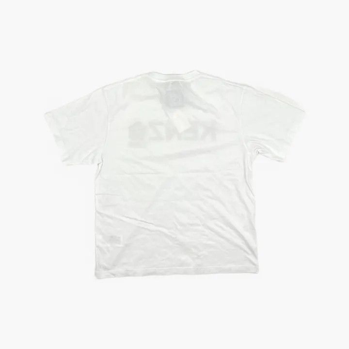 Kenzo Kenzo Bold Logo White Short Sleeve T-Shirt 0079 Size US M / EU 48-50 / 2 - 3 Thumbnail