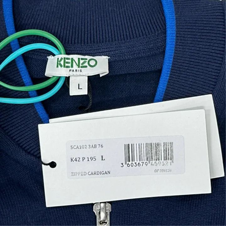 Kenzo KENZO Colorful Logo Patch Long Sleeve Jacket 0079 Size US L / EU 52-54 / 3 - 2 Thumbnail