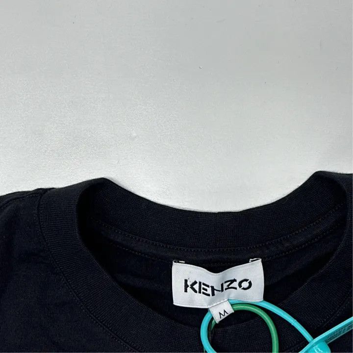 Kenzo KENZO Classic Tiger Print Black T-Shirt 0079 Size US M / EU 48-50 / 2 - 2 Thumbnail