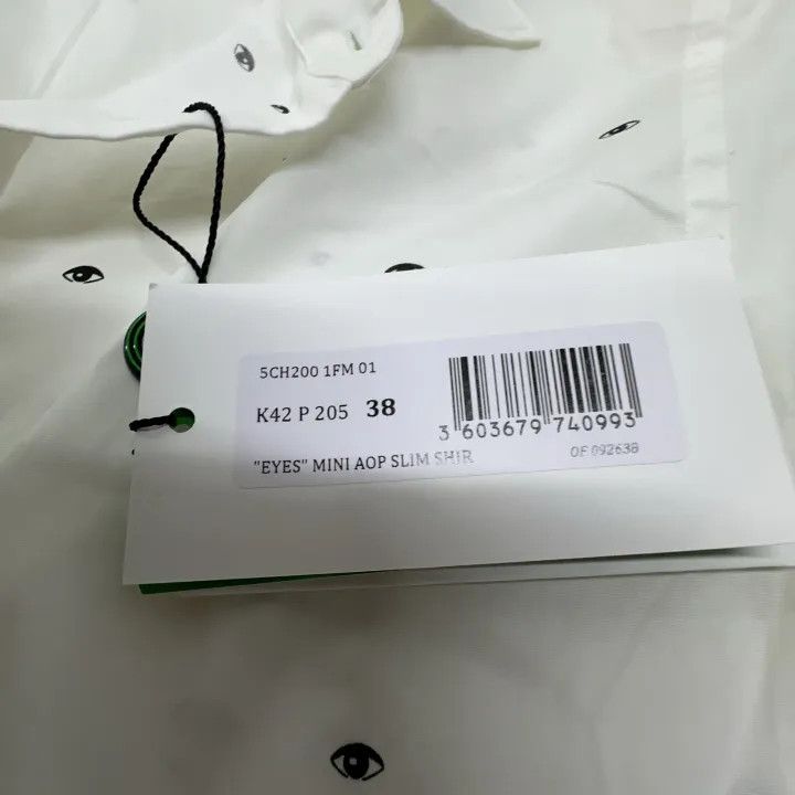 Kenzo KENZO Multi-Eye Print Long Sleeve Shirt 0079 Size US M / EU 48-50 / 2 - 6 Thumbnail