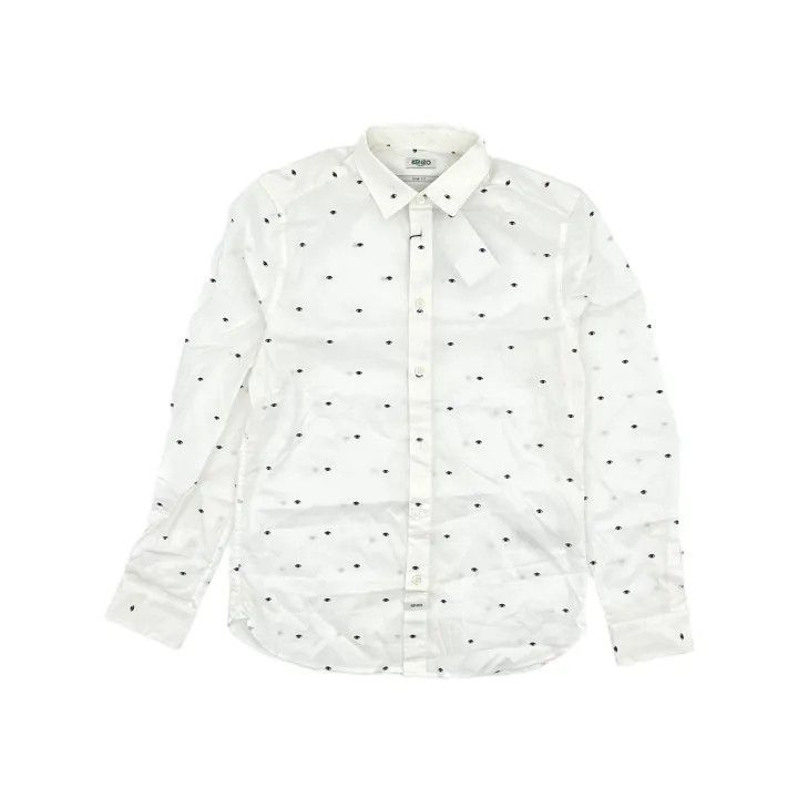 Kenzo KENZO Multi-Eye Print Long Sleeve Shirt 0079 Size US M / EU 48-50 / 2 - 2 Thumbnail