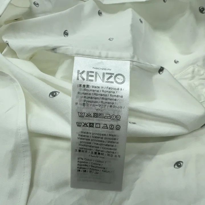 Kenzo KENZO Multi-Eye Print Long Sleeve Shirt 0079 Size US M / EU 48-50 / 2 - 5 Thumbnail