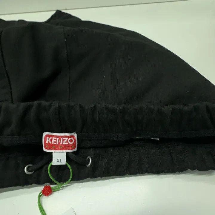 Kenzo KENZO Black Logo Knit Sweatpants for Men 0079 Size US 40 / EU 56 - 7 Thumbnail
