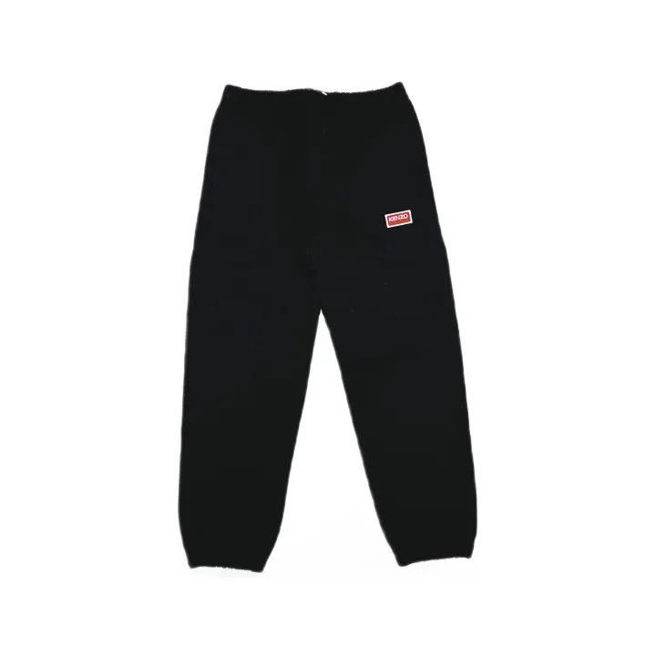 Kenzo KENZO Black Elastic-Waist Sports Pants 0079 Size US 30 / EU 46 - 2 Thumbnail