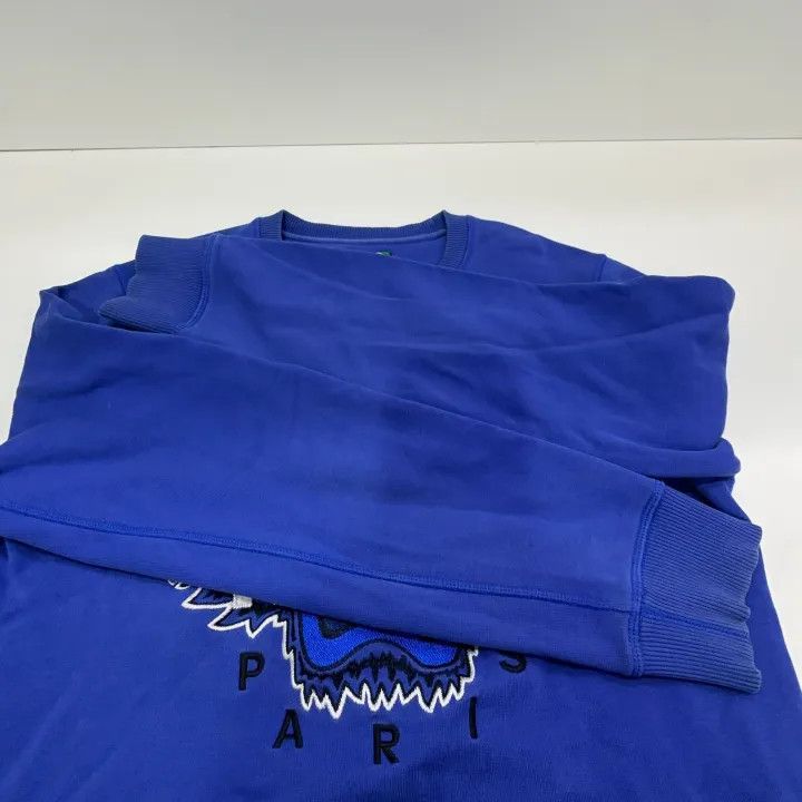 Kenzo Kenzo Blue Tiger Graphic Sweatshirt 0079 Size US L / EU 52-54 / 3 - 7 Thumbnail