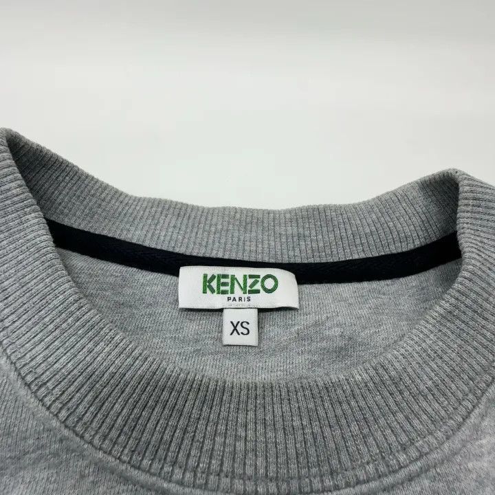 Kenzo KENZO Classic Grey Eyeball Graphic Sweatshirt 0079 Size US XS / EU 42 / 0 - 5 Thumbnail