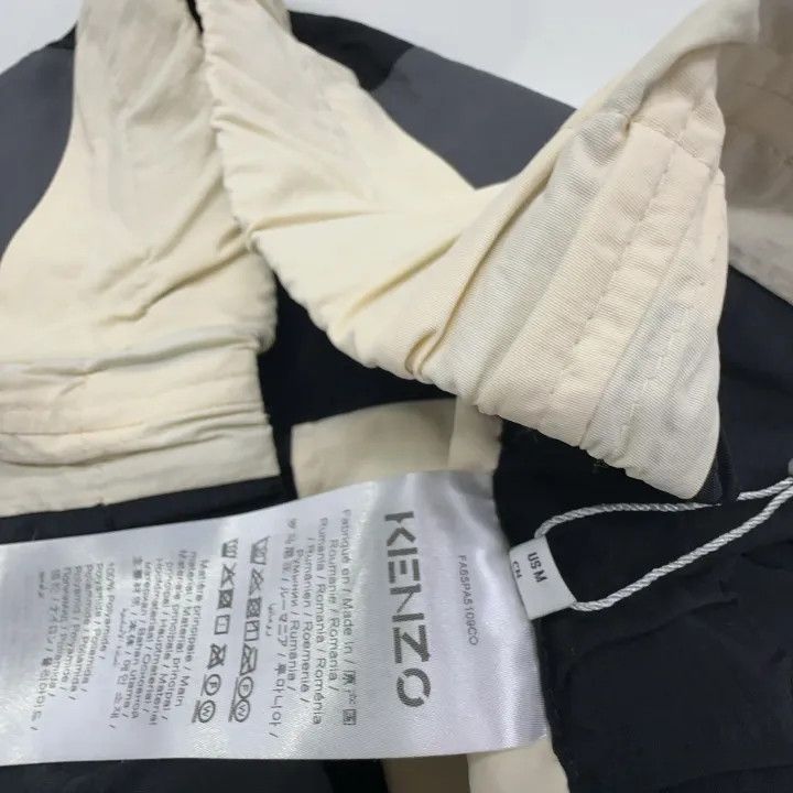 Kenzo KENZO Black Side Zip Casual Pants for Men 0079 Size US 32 / EU 48 - 4 Thumbnail