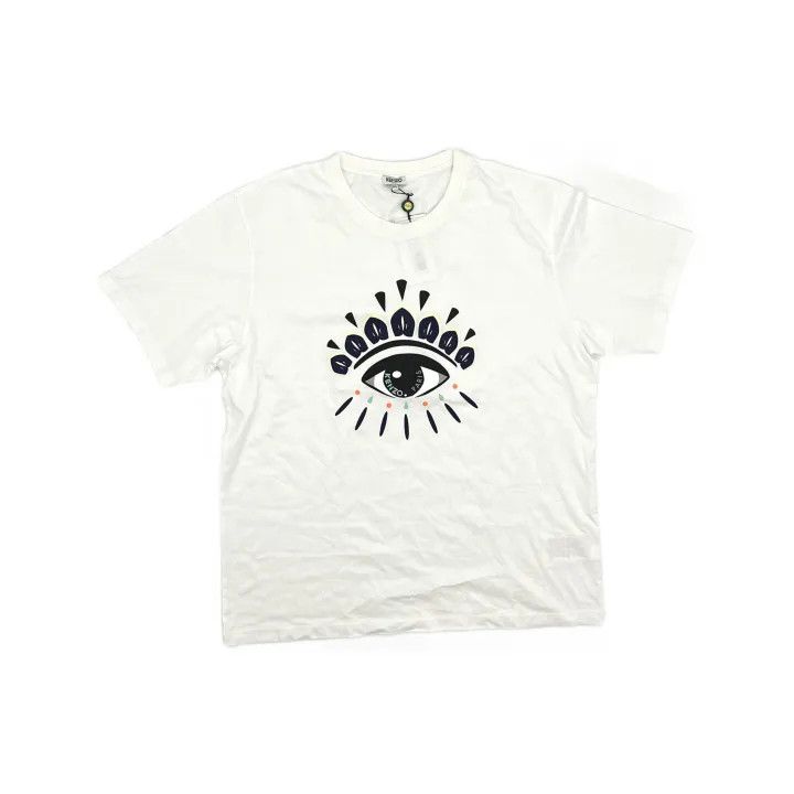Kenzo Kenzo Eye Print Short Sleeve T-shirt 0079 Size US XXL / EU 58 / 5 - 2 Thumbnail